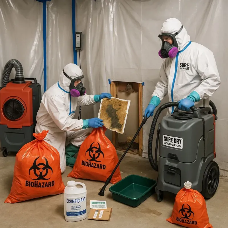 Contaminated Water Handling Protocols process in Fearrington Village, NC