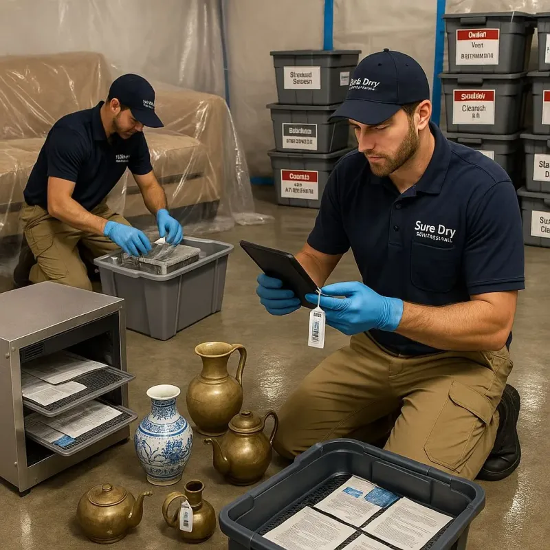 Content Protection and Restoration process in Fearrington Village, NC